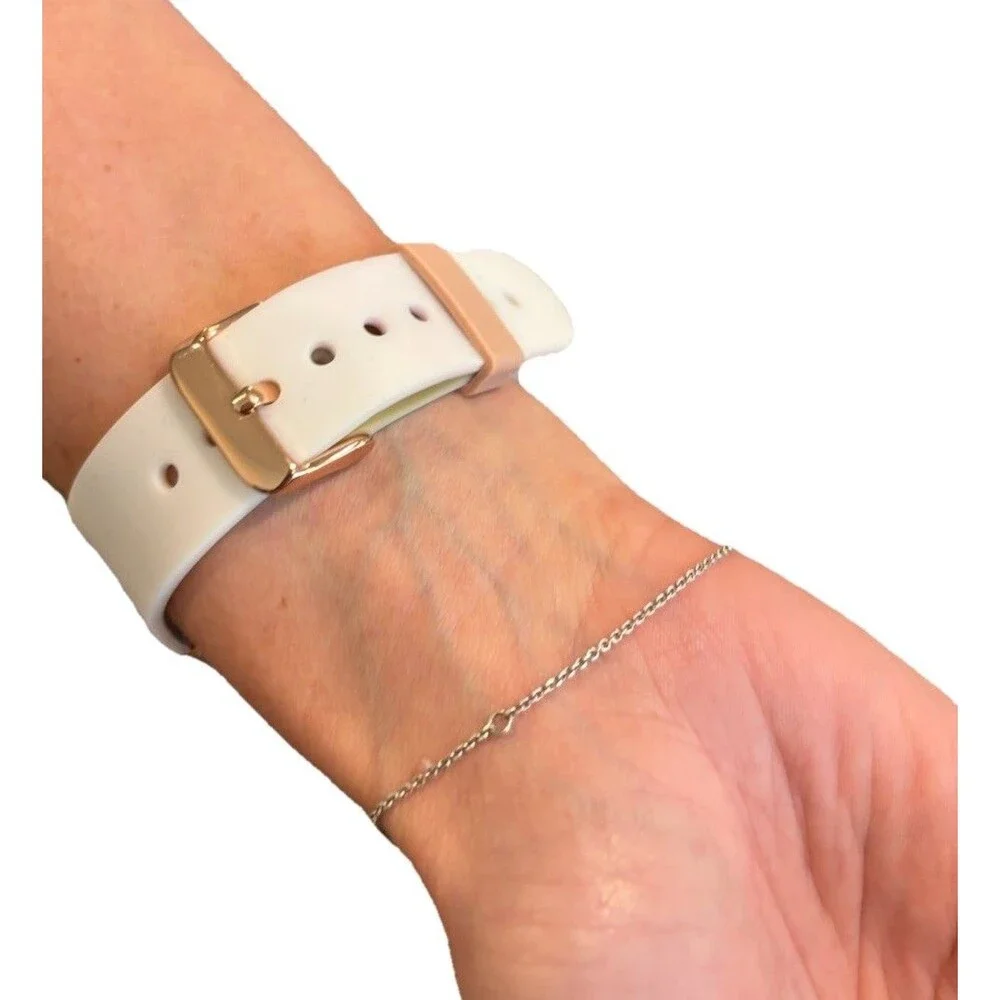 NEW I.N.C. Women's Pink Gray Marbled Rose‎ Gold 38mm Apple Watch Band Strap